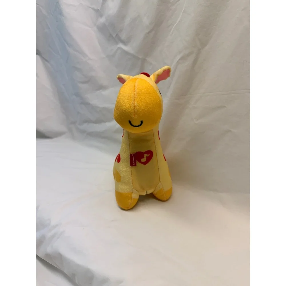 Fisher-Price Soothe & Glow Giraffe Plush Musical Toy Yellow 9 Inch WORKS